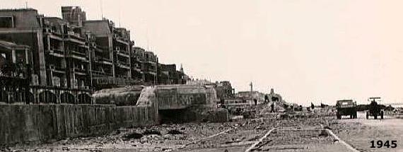 Boulevard voor Grand Hotel in 1945
